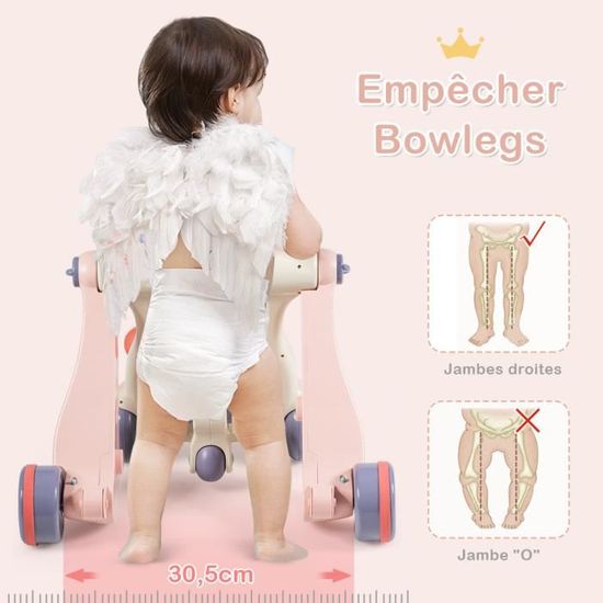 Costway 2 En 1trotteur Parlant Avec Lumieres Convertitable En Pousseur Pour Apprendre A Marcher Pour Garcon Fille De 6 Mois Rose Cdiscount Puericulture Eveil Bebe Costway 2 En 1trotteur Parlant Avec Lumieres Convertitable En Pousseur Pour Apprendre A Marcher Pour Garcon Fille De 6 Mois Rose Cdiscount Puericulture Eveil Bebe