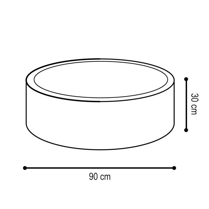Piscine à Balles MISIOO – 90x30 Cm, 200 Balles Incluses, Mousse Souple, Lavable, Dès 1 An