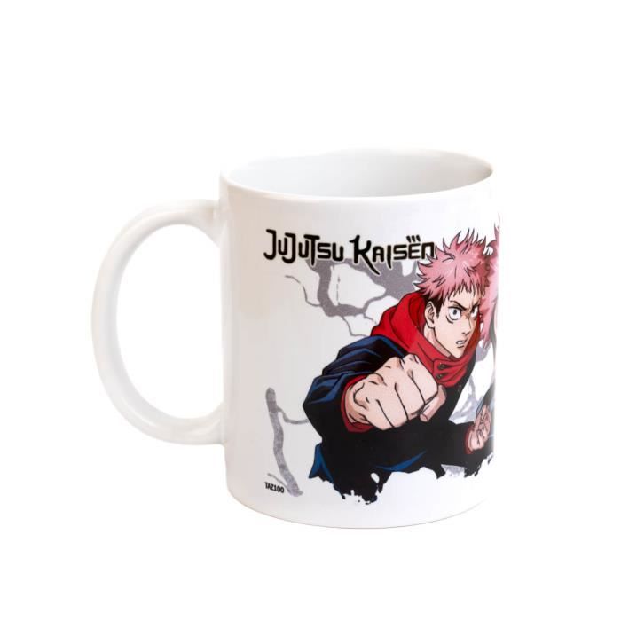 Tasse - Jujutsu Kaisen - Yuji et Sukuna - 350 ml - Compatible lave-vaisselle - Rond - Puériculture & Eveil bébé