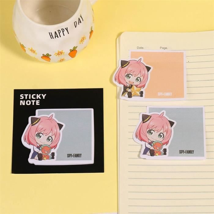 8 Blocs Notes Adhésifs Animaux - Post-it Mignons 30 Feuilles Par Bloc