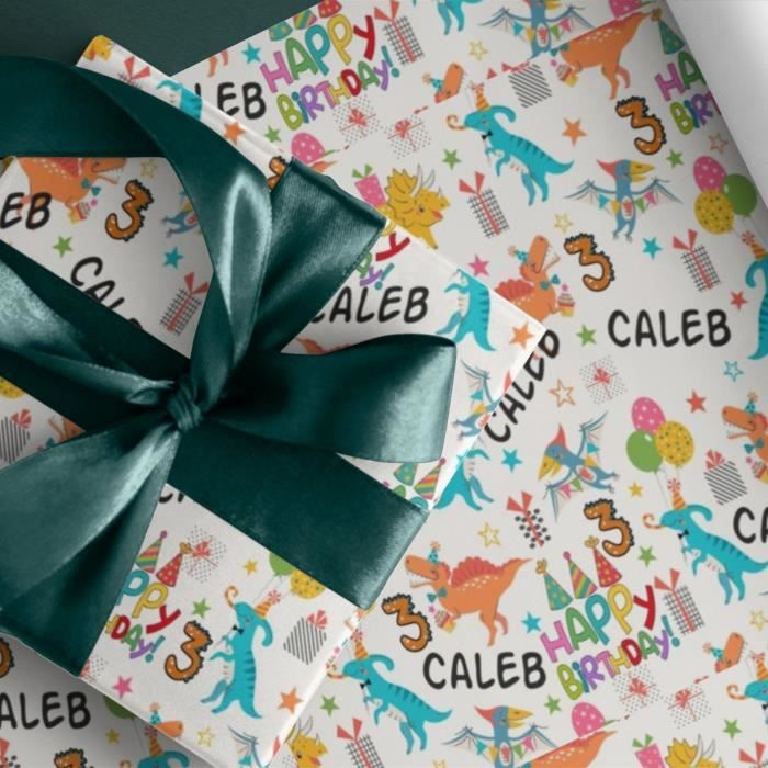 Papier cadeau Papier de Noël Rouleau Papier d'emballage Fête des récoltes  Taille : 70 x 50 cm, 4 motifs 24X