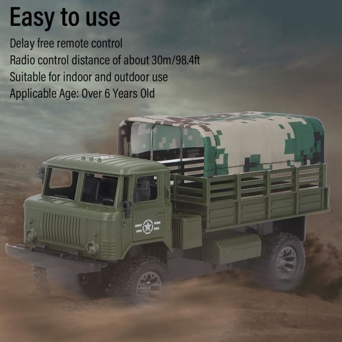 Ashata Camion militaire RC (Couleur Du Désert)Camion Militaire Ashata Camion militaire RC (Couleur Du Désert)Camion Militaire