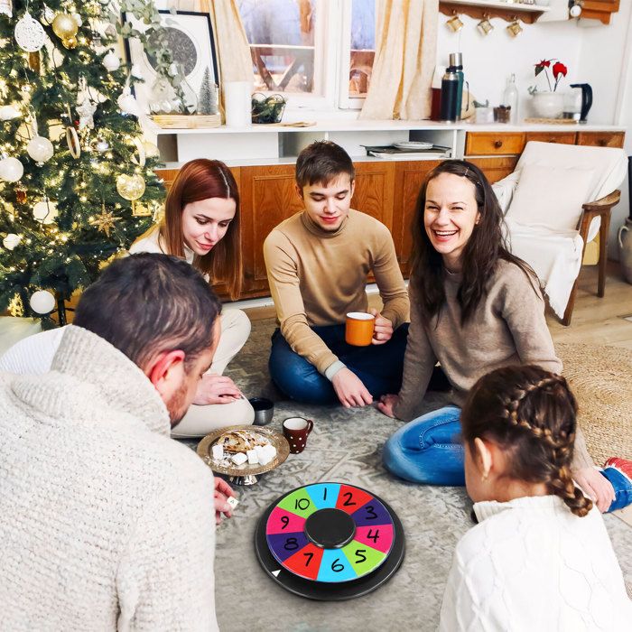 Roue de la Fortune de table 48 cm personnalisable avec stylo effaçable