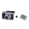 Canon PowerShot G7X Mark III argent + batterie de rechange - 3638C014-0