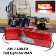 10V-30V 5 LED Feux de position latéraux Clignotant rond Camion Remorque Caravane