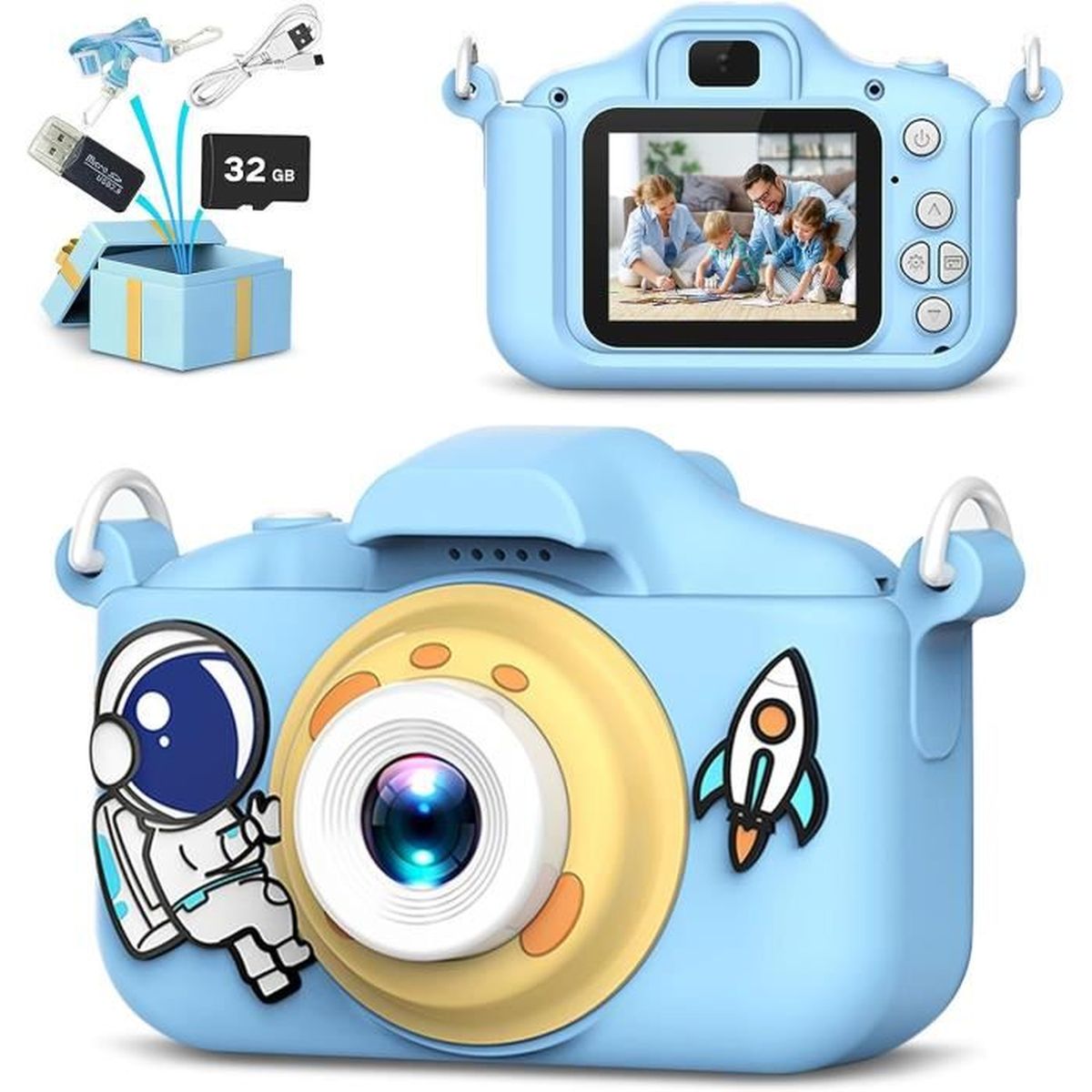 Goopow Appareil Photo pour Enfants, appareils Photo numériques comme