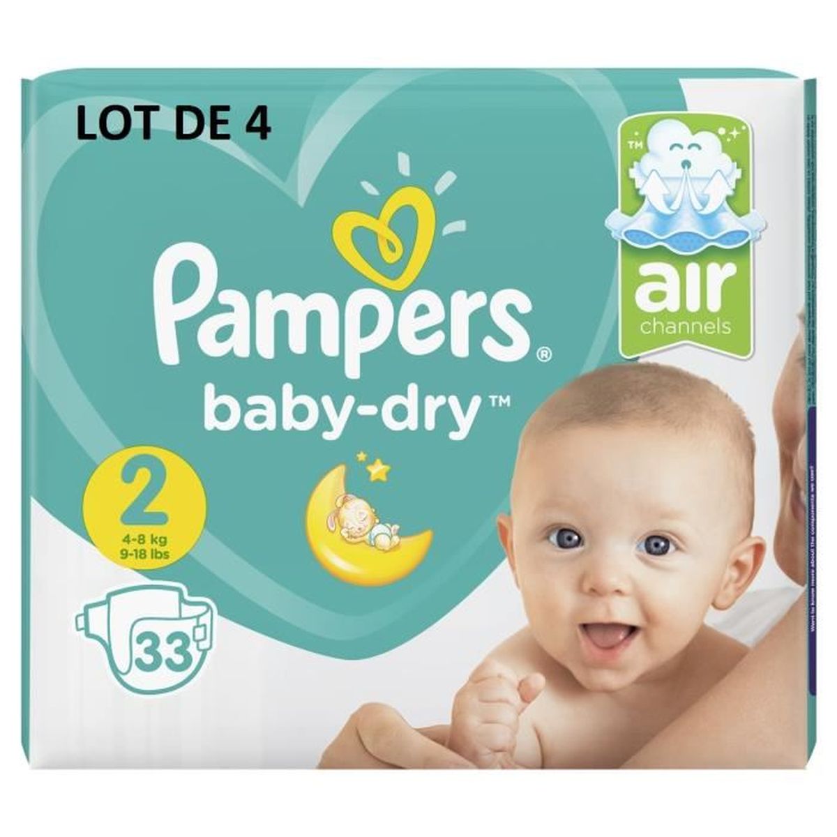 132 Couches Taille 2 4 8 Kg Baby Dry Pampers Achat Vente Couche 2008441386057 Soldes Sur Cdiscount Des Le 20 Janvier Cdiscount