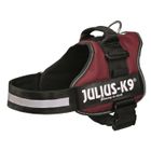 JULIUS K9 Harnais Power Julius-K9 - 2 - L-XL : 71-96 cm-50 mm - Bordeaux - Pour chien