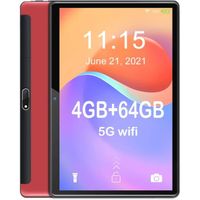 128G Tablette Tactile 10 pouces-5G-WiFi-4G + 64G / 128G Tablette-Android 11.0-Google play-Tape C-Ordinateur 2 En 1-Wifi-NETFILX