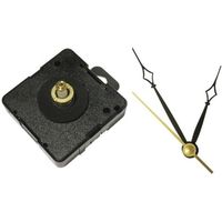 Mécanisme 17 mm et Aiguilles pour horloge  : Rétro - Artémio Noir