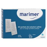 Marimer Solution Saline pour Lavage Nasal 30 sachets