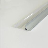 Profilé Aluminium Angle 2m pour Ruban LED Couvercle Blanc Opaque -  SILUMEN - Aluminium