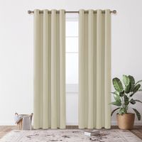 Rideaux Occultants Fille Fleurs Papillon - Lot De 2 Panneaux 140x160 Cm - Tissu Lourd 3D, Opaque à 85-95%