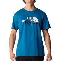 The North Face T-shirt pour Homme Mountain Line Bleu NF0A87NTRBI