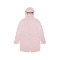 Vêtement de pluie - RAINS - Long Jacket W3 Candy - Blanc - Polyuréthane - Rose