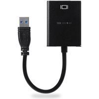 TD® Adaptateur USB 3.0 Convertisseur USB vers HDMI Adaptateur audio Connecteur d'ordinateur haute résolution sans pilote