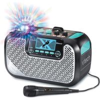 Enceinte Karaoké VTECH - Supersound Karaoke - 40W - Noir et gris - Pour enfants à partir de 14 ans