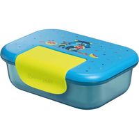 Boîte Repas En Inox Maped Picnik 900 Ml - Motif Raton Laveur, Clip Fluo, Couvercle Attaché - Hermétique, Lavable Au Lave-vaisselle - Pour Enfants, Lunch, Pique-nique - 3