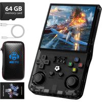 BOYBathroom-Console de jeu vidéo rétro M R36S Pro, système Linux, écran IPS 3.5 , lecteur vidéo de poche portable, jeux 64 Go 44 BOYBathroom-Console de jeu vidéo rétro M R36S Pro, système Linux, écran IPS 3.5 , lecteur vidéo de poche portable, jeux 64 Go 44