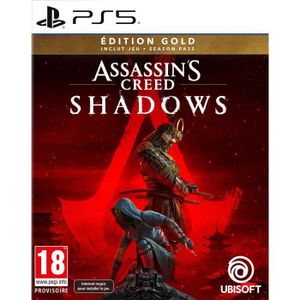 JEU PS5 NOUVEAUTÉ Assassin's Creed Shadows - Jeu PS5 - Gold Edition