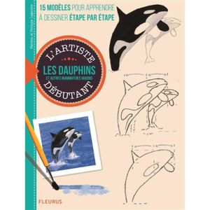 LIVRE LOISIRS CRÉATIFS Dauphins et autres mammifères marins