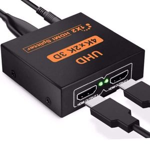 Distributeur Vidéo HDR Répartiteur HDMI 2.0 FeinTech - 2 Entrées 2 Sorties 4K HDR Compatible HDR Dolby Vision