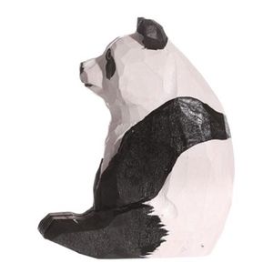 FIGURINE - PERSONNAGE Figurine Panda en bois Wudimals - K-PLAY - Sculptée et peinte à la main
