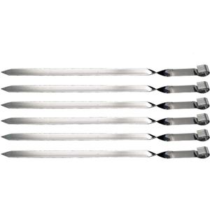 USTENSILE Brochette pour Barbecue 2 cm Largeur Extra Large, 