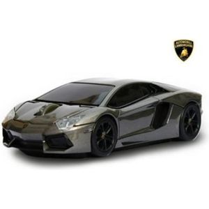 Souris Sans Fil Voiture Lamborghini Aventador Orange Prix