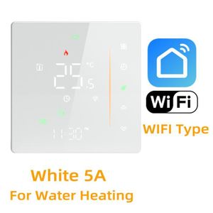 PLANCHER CHAUFFANT 5a d'eau - Thermostat de chauffage au sol, blanc c