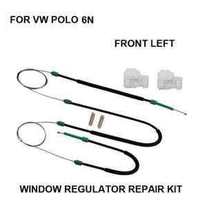 Pour VW Polo MK3 Fenêtre Régulateur Réparation Kit/Avant droit X2