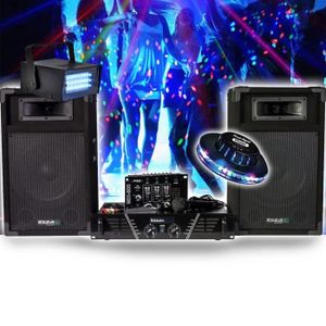 PACK SONO PACK SONORISATION COMPLET Disco 480W IBIZA SOUND D