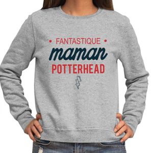 SWEATSHIRT Potterhead | Maman Fantastique | Sweat Femme Taille Unisexe Famille Humour