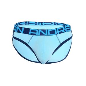 CULOTTE - SLIP Andrew Christian - Sous-vêtement Hommes - Slips Homme - CoolFlex Modal Brief w/ Show-It Sky Blue - Bleu