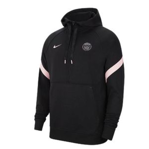 SWEAT-SHIRT DE SPORT Sweat à capuche Nike PSG TRAVEL FLC - Adulte - Manches longues - Noir - Multisport