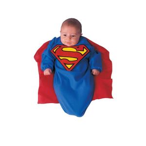 SupermanPyjama bébé 'Superbaby' Superman Bleu et Rouge de 3 à 23mois Marque  