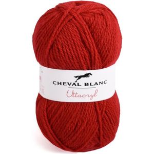 LAINE TRICOT - PELOTE Laines Cheval Blanc - UTTACRYL fil à tricoter 100%