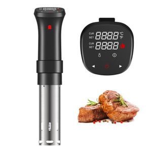 MULTICUISEUR 1800W 220V Cuiseur Mijoteur Sous Vide LCD Numériqu