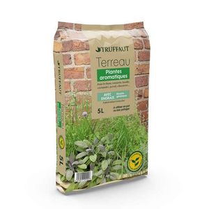 TERREAU - SABLE Truffaut Terreau pour plantes aromatiques - sac de 5 litres