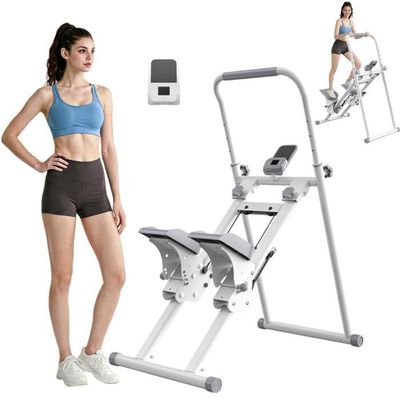 Mini Stepper à Torsion pour Exercices à Domicile-VEVOR-Équipement Cardio d'Entraînement Complet du Corps, avec Moniteur LCD - Sport