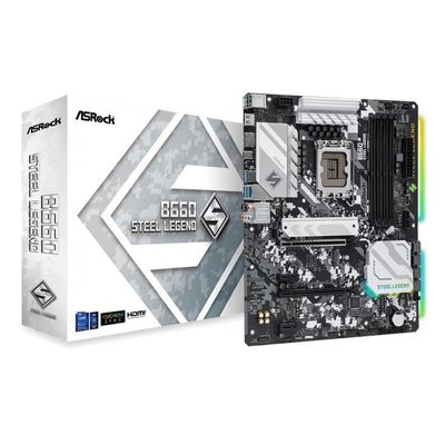 Carte mère ASRock B660 Steel Legend DDR4 SDRAM SATA-600