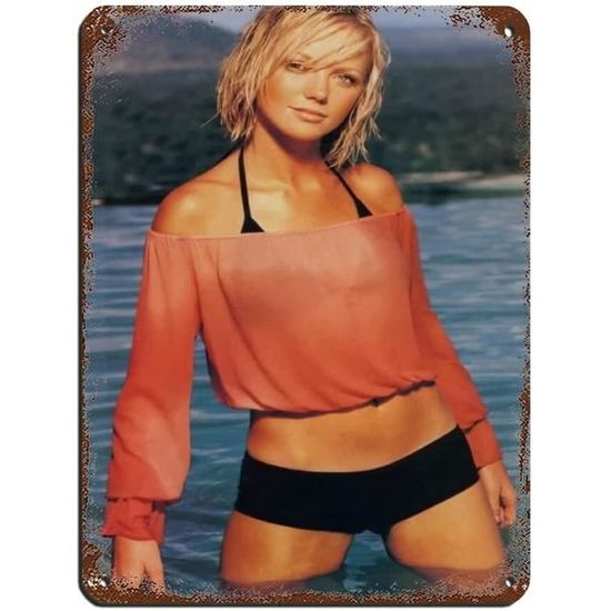 Poster Rétro Acteur Sophie Marceau 4 En Métal - Art Chic Rétro