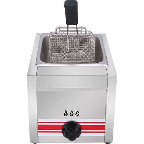 Friteuse Restaurant Friteuse à Gaz Pro 10L Ou 20L - Avec Panier Et Couvercle - Idéale Snacks, Food-trucks Et Restaurants Friteuse 10L Restaurant Friteuse Restaurant Friteuse à Gaz Pro 10L Ou 20L - Avec Panier Et Couvercle - Idéale Snacks, Food-trucks Et Restaurants Friteuse 10L Restaurant