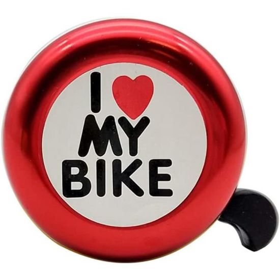 Mini Sonnette Vélo Hamburger - Universelle, Son Puissant, Fer/plastique - Résiste à La Rouille Et à L'eau - Pour Route, VTT, Enfant, Trottinette