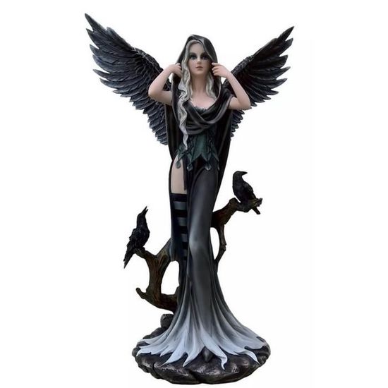 Fée avec un Dragon - Fée dark décorative - Cadeau pour amateurs féérie