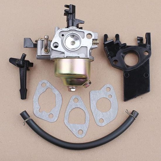 Produktbild von AUMEL Vergaser-Isolator-Dichtungsset – Passend Für Honda GX160 GX200 (5.5HP / 6.5HP) – Inkl. Kraftstofffilter & Dichtungen – Ersatz Für OEM 16955-ZE1-000