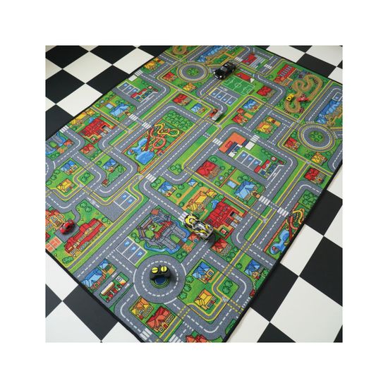 Tapis Voiture Enfant,Tapis Enfant Chambre Voiture Garcon Fille Tapis De