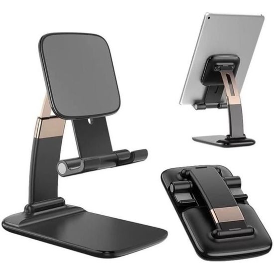Support aérien pour téléphone tablette, réglable en hauteur et en Angle,  socle de bureau en aluminium, Compatible avec un téléphone portable et des  tablettes 3.5-11 - AliExpress