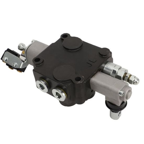 Vanne De Commande Hydraulique à Double Effet Avec Poignée De Secours – Pour Tracteur Et Engins De Chantier