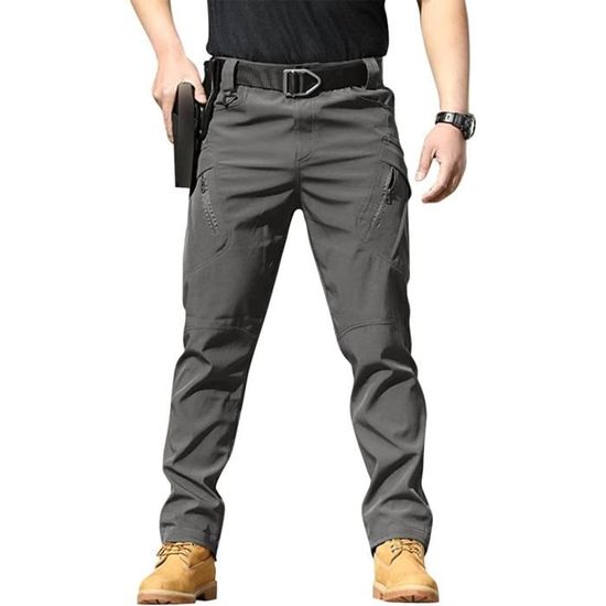 Pantalon Cargo Magellan Homme 2XL - Gris Imperméable - Équipement Pêche - Occasion